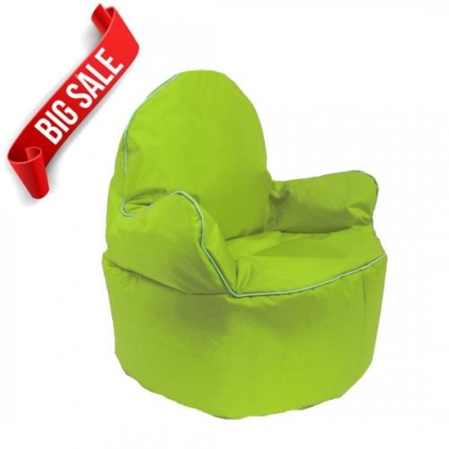 Green Kids King Bean Bag Chair