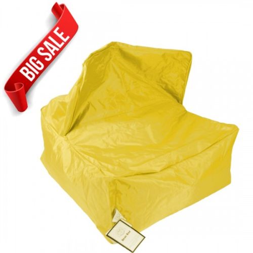 Yellow Transforming Bean Bag Chair
